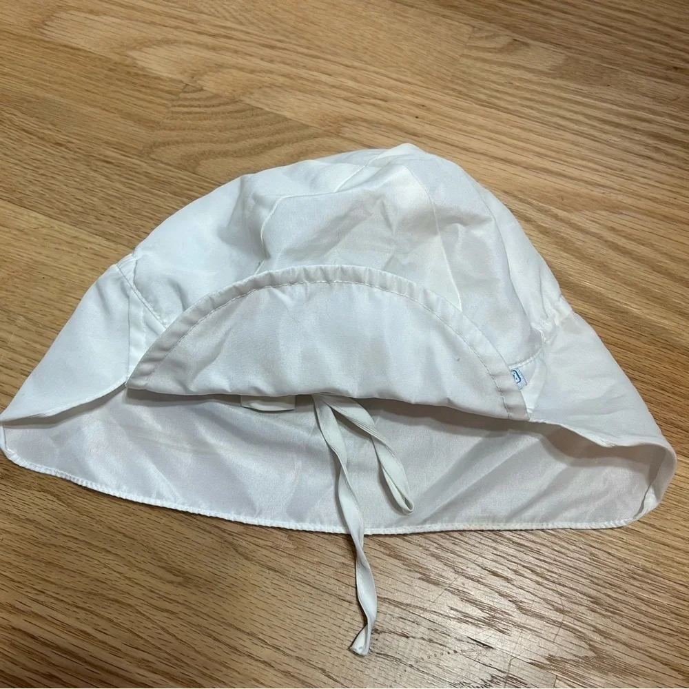 Iplay Sun Hat White Baby 6-18 mos 50+ UPF